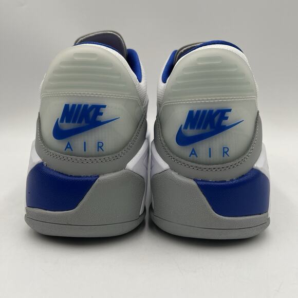 Mens Size 10.5 Jordan Point Lane White Hyper Royal Sneakers CZ4166 101 - Picture 3 of 5